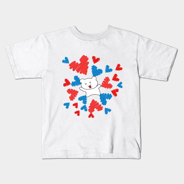 Love Affair Kids T-Shirt by zzzozzo